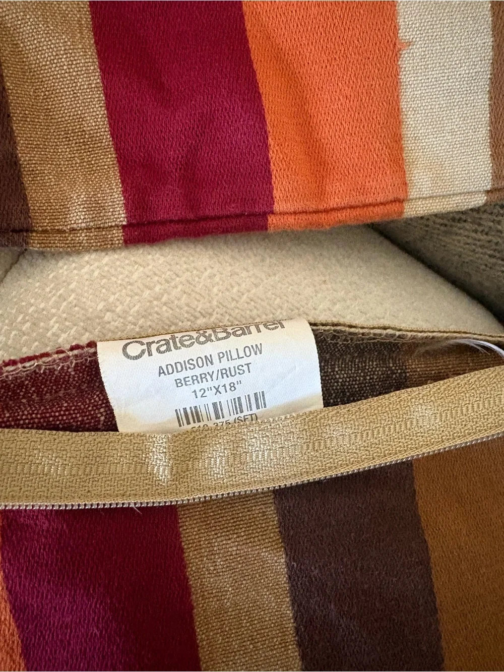 Crate and Barrel Pillow Covers set of 2